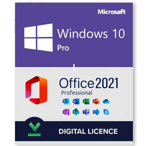 Microsoft Office 2021 Professional  + Windows 10 Professional