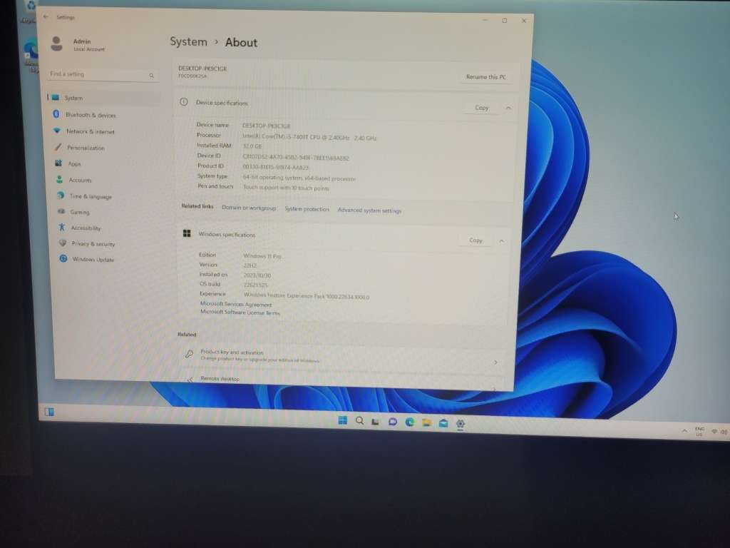 Lenovo AIO i5 32GB RAM 512GB SSD 23 TouchScreen All-in-One Desktop PC