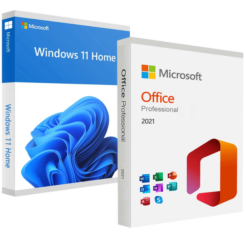 Microsoft Office 2021 Professional + Windows 11 Home