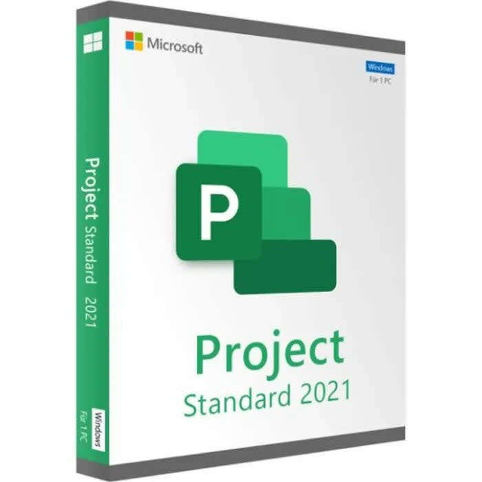 Microsoft Project 2021 Standard Lifetime License 32/64 Bit - Windows
