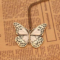 Bronze Butterfly necklace
