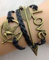Infinity  Love MockingJay Bracelet