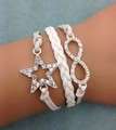 Infinity Bracelet glitter star