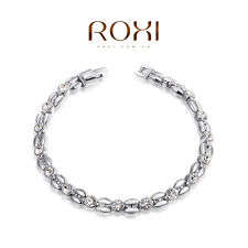 Austrian crystals elegant bracelet White Gold plated Bracelet