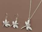 **discounted shipping**925 silver filled dragingfly jewellry set