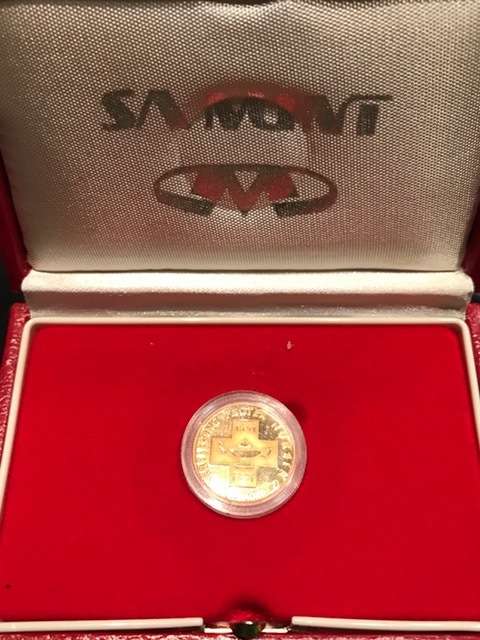 1991 Protea 1/10oz Gold 22Ct Nursing