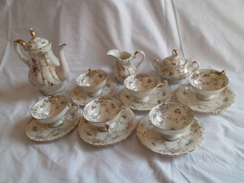 ALKA Kunst Kronach, Bavaria, Jeanette 56 Tea set