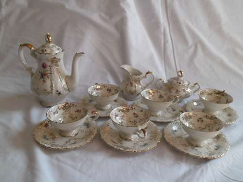 ALKA Kunst Kronach, Bavaria, Jeanette 56 Tea set