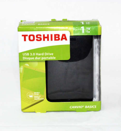Toshiba Canvio Basics DBT310 1TB External Portable HARD DRIVE USB 3.0