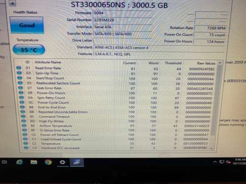 Seagate 3TB Constellation - Low Hours