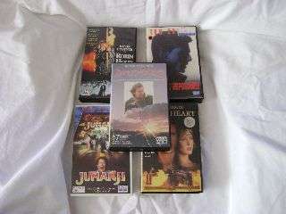 Five Pre-recorded Videos including Braveheart & Dances with Wolves