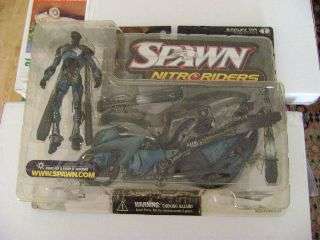 McFarlane's Spawn Series 16 - Nitro Riders (2000) - Flashpoint - Mint in Box