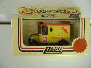 Lledo Days Gone 1920 Ford Model 'T' Van - "Leicester Umbrella Project"