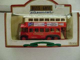 Lledo Premier Collection - 1931 AEC Renown Double-Deck Bus -  "Martini"