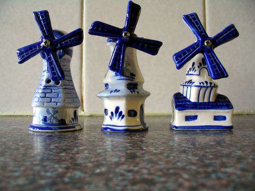Souvenier Delt Windmills - 3in a set