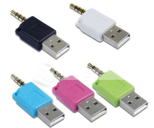 L@@K - NEW ** USB Power CHARGER & DATA SYNC iPOD SHUFFLE 2 [white] **