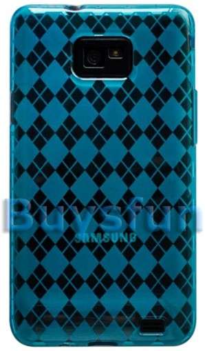 L@@K - R1 Auction ** Samsung Galaxy S2 Blue Gel TPU !!! **