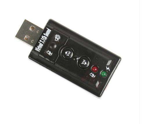 ** L@@K ** 7.1 USB Soundcard - Virtual 7.1 Surround Sound USB Sound Card **