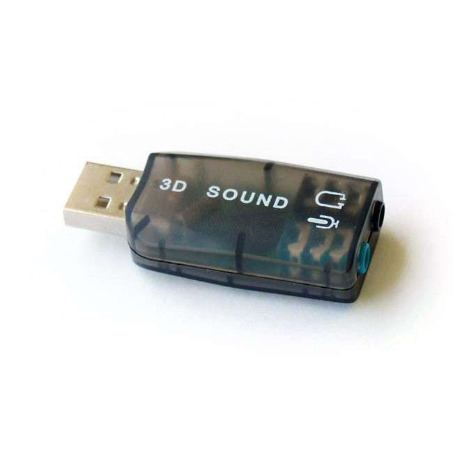 ** L@@K ** 5.1 USB Soundcard - Virtual 5.1 Surround Sound USB Sound Card **