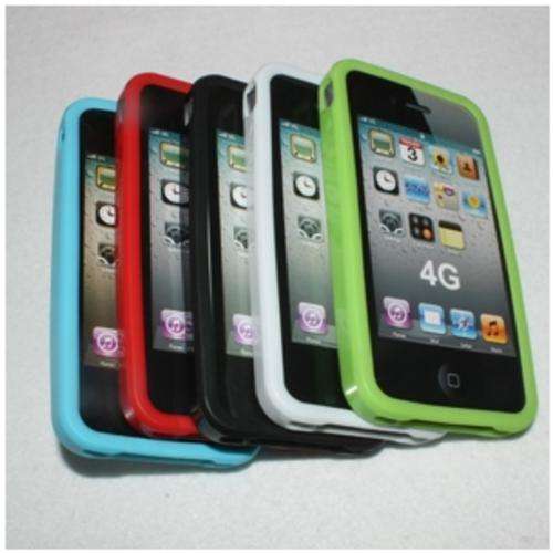 L@@K - R1 Auction ** TPU Bumper Frame Case Cover for iPhone 4 4G 4S !!! **