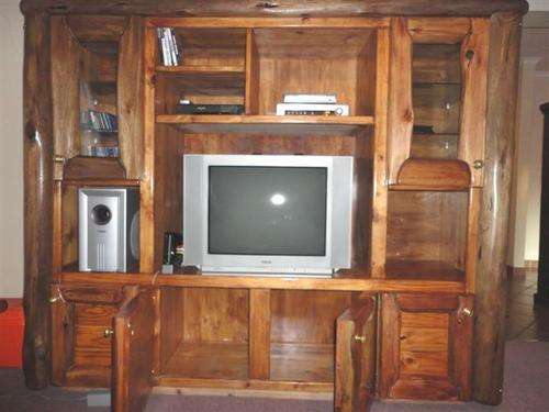 Wall Unit (Saligna), Coffee table and 2 x Side tables - 4 piece