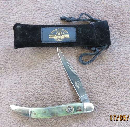 Frost Cutlery 35th Anniversary Folding Knife.
