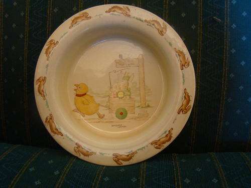 BUNNYKINS   ' ...BREAKFAST PLATE