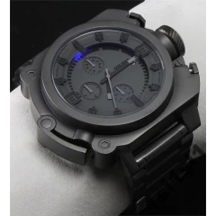 AS NEW DIESEL Batman Black/Dark Grey XXL Chronograph Gents Watch ** BATMAN-SPECIAL EDITION!!**
