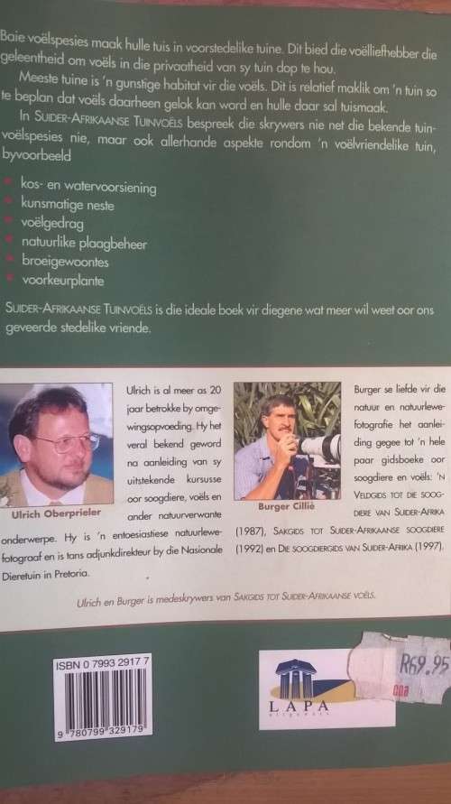 Suider-Afrikaanse Tuinvoels - Ulrich Oberpriele en Burger Cillie