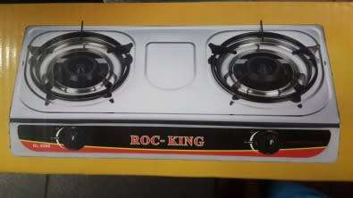 GAS STOVE 2 PLATE STAINLESS STEEL COOKER