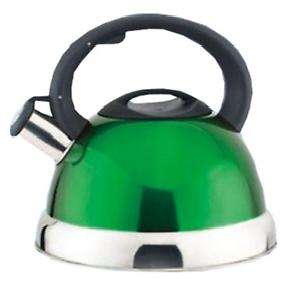 STAINLESS STEEL WHISTLING KETTLE 2.8L Works on Gas, Electric, Induction, Glass Plates