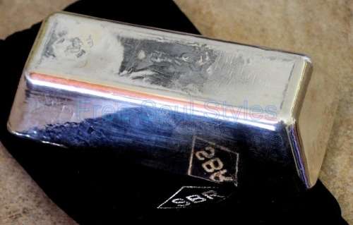 1kg Silver Bullion Bar with Certificate