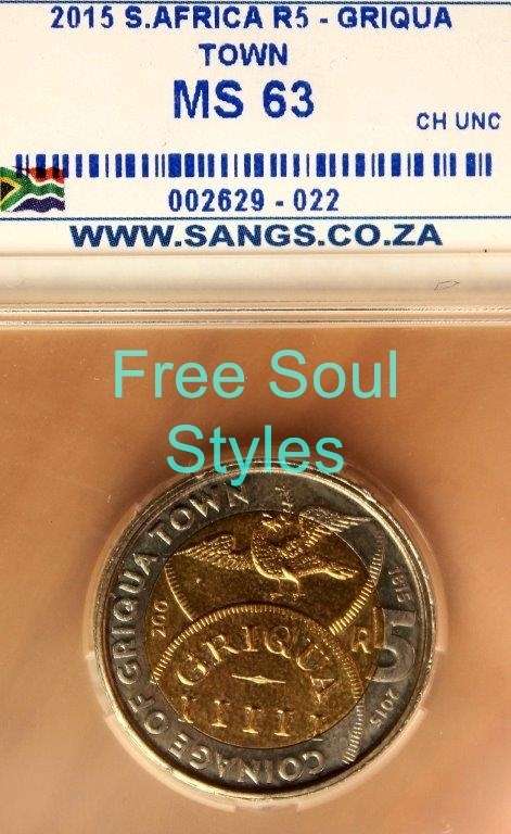 2015 Griqua R5 SANGS Graded MS 63