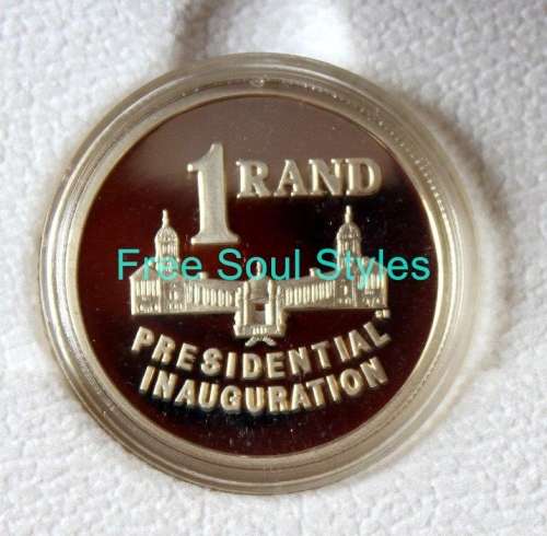 1994 Attendee Silver R1 Inauguration Coin in White Box