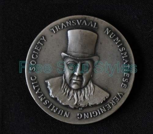 Transvaal Numismatics Society Silver Medallion - No Box