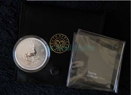 Stunning 1oz Silver Kruger Rand Premium Uncirculated
