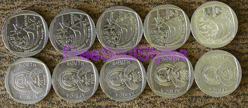 Lot of 10 2004 10 Years of Freedom R5 Coins