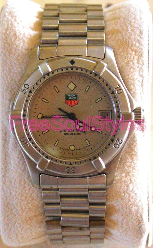 (FOR 24 7 ONLY) Stunning Tag Heuer Grey Face Watch