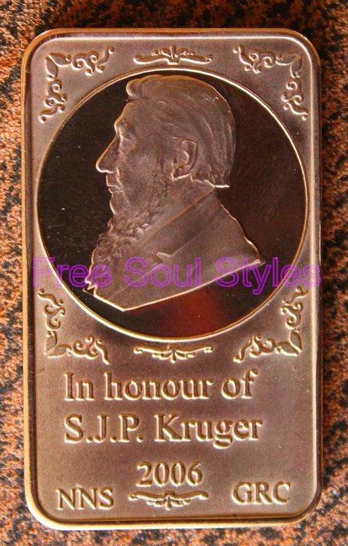 Mint Bar Commemorating 120 Years of the Discovery of Langlaagte