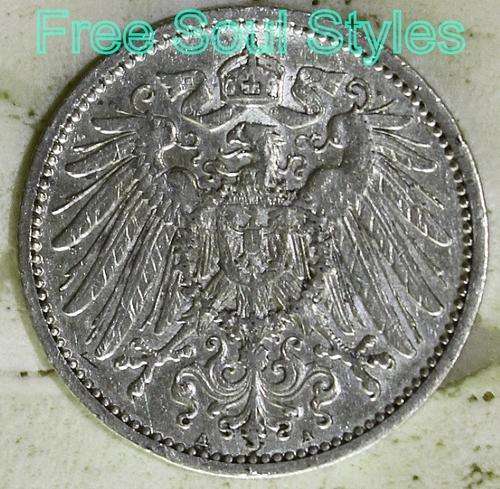 1910 A Berlin Mint 1 Mark