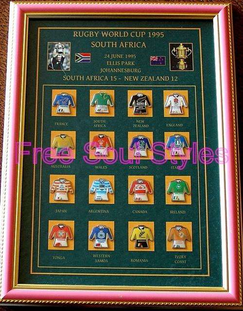 Last chance to get your 1995 World Cup Framed Pin Set