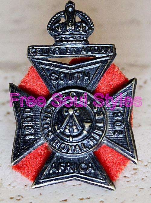 1900 - 1902 Kings Royal Rifles SA Badge