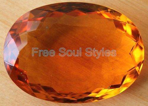 Gorgeous!! 104.2ct Citrine with Certification