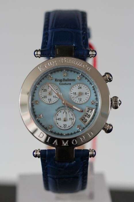 Retail - R13,000.00: 2018 Collection! Krug Baumen Men/Women Couture Chrono Diamond Watch
