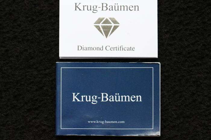 Retail - R13,000.00: 2018 Collection! Krug Baumen Men/Women Couture Chrono Diamond Watch