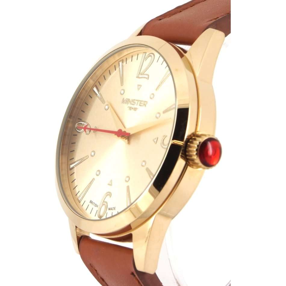 Minster 1949 Mens Crofton Tan Leather Strap Watch
