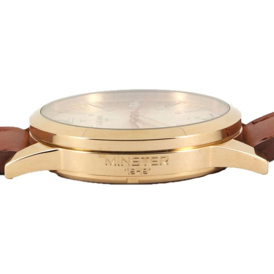 Minster 1949 Mens Crofton Tan Leather Strap Watch