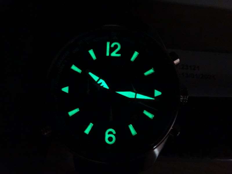 R1 Auction: Aviator F-Series Mens Military Pilot Quartz Luminous Waterproof Chronograph