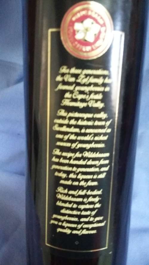 WILDEBRAAM YOUNGBERRY LIQUEUR IN CASE