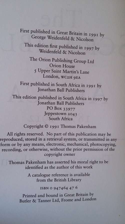 THE SCRAMBLE FOR AFRICA